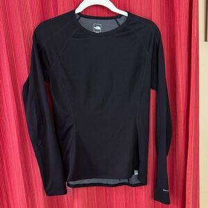 The North Face Black Flashdry Long Sleeve Base Layer-soft!